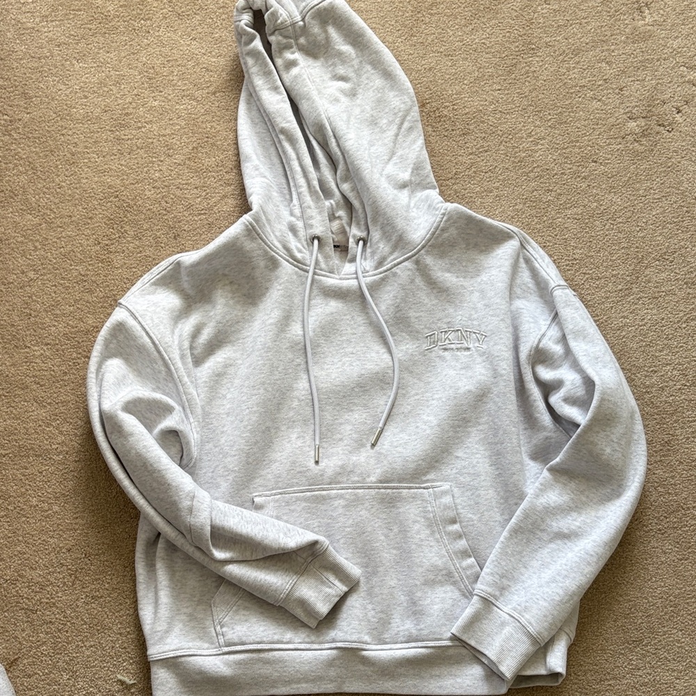 DKNY Light Gray Hoodie